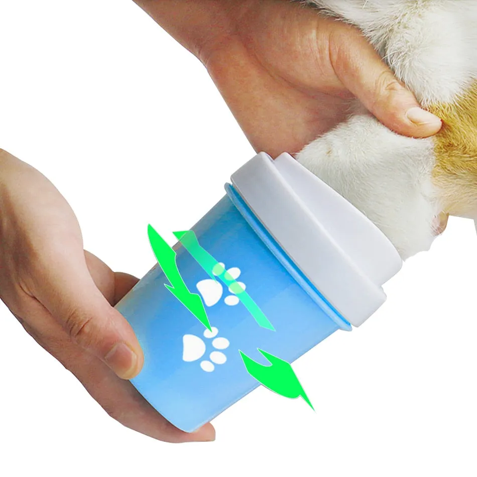 Dirty Dog cleaner Silicone Combs Portable Foot Washer Pet Grooming Brush